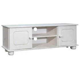 Mueble para TV de madera maciza de pino 115x29x40 cm von , TV-Möbel - Ref: Foro24-325527, Preis: 86,59 €, Rabatt: %