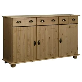Aparador de madera maciza de pino 134x39x79,5 cm by , Sideboards - Ref: Foro24-325538, Price: 210,56 €, Discount: %