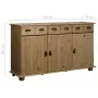 Aparador de madera maciza de pino 134x39x79,5 cm von , Sideboards - Ref: Foro24-325538, Preis: 210,55 €, Rabatt: %