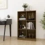 Estantería de madera maciza de pino marrón 70x33x110 cm von , Bücherregale und Regale - Ref: Foro24-809957, Preis: 66,34 €, R...