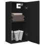Armario de baño de pared negro 32x20x67 cm von , Badezimmerwaschtische - Ref: Foro24-811296, Preis: 48,24 €, Rabatt: %