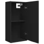 Armario de baño de pared negro 32x20x67 cm von , Badezimmerwaschtische - Ref: Foro24-811296, Preis: 48,24 €, Rabatt: %