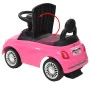 Coche correpasillos Fiat 500 rosa by , Pedal or push vehicles - Ref: Foro24-80217, Price: 63,46 €, Discount: %