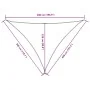 Toldo de vela triangular tela Oxford amarillo 3x4x5 m by , Umbrellas - Ref: Foro24-135613, Price: 29,32 €, Discount: %