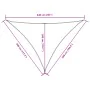 Toldo de vela triangular tela Oxford amarillo 4x5x6,4 m von , Sonnenschirme - Ref: Foro24-135624, Preis: 37,10 €, Rabatt: %
