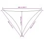 Toldo de vela triangular tela Oxford rojo 4x4x5,8 m von , Sonnenschirme - Ref: Foro24-135672, Preis: 36,31 €, Rabatt: %