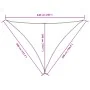 Toldo de vela triangular tela Oxford rojo 4x5x6,4 m by , Umbrellas - Ref: Foro24-135679, Price: 37,00 €, Discount: %