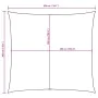 Toldo de vela cuadrado tela Oxford naranja 3x3 m de , Sombrillas - Ref: Foro24-135687, Precio: 36,08 €, Descuento: %