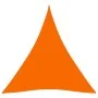 Toldo de vela triangular tela Oxford naranja 3,6x3,6x3,6 m de , Sombrillas - Ref: Foro24-135721, Precio: 28,88 €, Descuento: %
