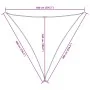 Toldo de vela triangular tela Oxford naranja 6x6x6 m von , Sonnenschirme - Ref: Foro24-135735, Preis: 50,25 €, Rabatt: %