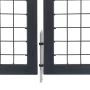 Puerta de valla de jardín con postes acero antracita 350x100 cm by , garden gates - Ref: Foro24-144399, Price: 321,41 €, Disc...