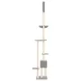 Árbol rascador gatos suelo a techo gris claro 258,5-284,5 cm de , Mobiliario para gatos - Ref: Foro24-171718, Precio: 55,60 €...