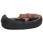 Cojín para perro reversible y lavable negro marrón 110x80x23cm von , Betten für Hunde - Ref: Foro24-171221, Preis: 69,10 €, R...