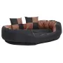 Cojín para perro reversible y lavable negro marrón 110x80x23cm von , Betten für Hunde - Ref: Foro24-171221, Preis: 69,10 €, R...