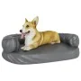 Cama para perros de espuma cuero sintético gris 88x65 cm by , Beds for dogs - Ref: Foro24-171318, Price: 83,19 €, Discount: %