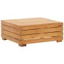 Reposapiés seccional con cojín madera maciza de acacia by , Modular outdoor sofas - Ref: Foro24-46691, Price: 130,11 €, Disco...
