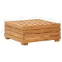 Reposapiés seccional con cojín madera maciza de acacia by , Modular outdoor sofas - Ref: Foro24-46691, Price: 130,11 €, Disco...
