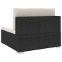 Asiento seccional central y cojines 1 ud ratán sintético negro von , Modulare Sofas für den Außenbereich - Ref: Foro24-46794,...