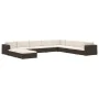 Asiento seccional central y cojines 1 ud ratán sintético negro von , Modulare Sofas für den Außenbereich - Ref: Foro24-46794,...
