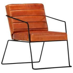 Sillón de cuero auténtico marrón canela von , Sessel - Ref: Foro24-284411, Preis: 233,81 €, Rabatt: %