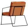 Sillón de cuero auténtico marrón canela by , Armchairs - Ref: Foro24-284411, Price: 233,78 €, Discount: %