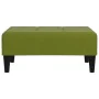 Reposapiés de terciopelo verde 78x56x32 cm by , Ottomans - Ref: Foro24-337761, Price: 52,45 €, Discount: %