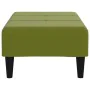 Reposapiés de terciopelo verde 78x56x32 cm by , Ottomans - Ref: Foro24-337761, Price: 52,45 €, Discount: %