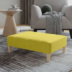 Reposapiés de tela verde 78x56x32 cm by , Ottomans - Ref: Foro24-337806, Price: 78,82 €, Discount: %