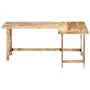 Escritorio de madera maciza de mango 180x120x76 cm von , Schreibtische - Ref: Foro24-247905, Preis: 493,46 €, Rabatt: %