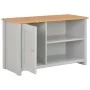 Mueble para el televisor gris 95x39x58 cm by , TV Furniture - Ref: Foro24-283739, Price: 77,85 €, Discount: %