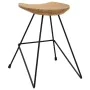 Taburetes de cocina 2 unidades madera de teca maciza de , Taburetes y sillas plegables - Ref: Foro24-285202, Precio: 116,01 €...