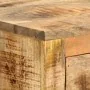 Aparador con ruedas de madera maciza de mango 70x40x75 cm by , Drawers - Ref: Foro24-285829, Price: 214,96 €, Discount: %