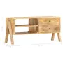 Mueble para TV de madera maciza de mango 97x35x47 cm von , TV-Möbel - Ref: Foro24-286262, Preis: 153,83 €, Rabatt: %