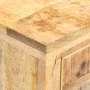 Mesita de noche madera maciza mango y caña natural 40x30x50 cm by , Nightstands - Ref: Foro24-289088, Price: 91,80 €, Discoun...