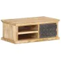 Mesa de centro con puerta madera maciza de mango 90x50x35 cm by , Coffee table - Ref: Foro24-289097, Price: 176,87 €, Discoun...