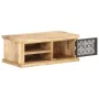 Mesa de centro con puerta madera maciza de mango 90x50x35 cm by , Coffee table - Ref: Foro24-289097, Price: 176,87 €, Discoun...