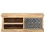 Mesa de centro con puerta madera maciza de mango 90x50x35 cm by , Coffee table - Ref: Foro24-289097, Price: 176,87 €, Discoun...