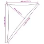 Toldo de vela rojo HDPE 160 g/m² 4x5x6,8 m by , Umbrellas - Ref: Foro24-311651, Price: 30,78 €, Discount: %