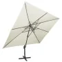 Sombrilla jardín voladiza con cubierta doble arena 400x300 cm von , Sonnenschirme - Ref: Foro24-312369, Preis: 345,18 €, Raba...