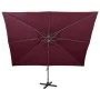Sombrilla jardín voladiza cubierta doble rojo burdeos 400x300cm de , Sombrillas - Ref: Foro24-312381, Precio: 368,14 €, Descu...