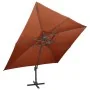 Sombrilla jardín voladiza cubierta doble terracota 400x300 cm de , Sombrillas - Ref: Foro24-312383, Precio: 319,65 €, Descuen...