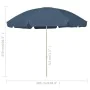 Sombrilla de playa azul 300 cm von , Sonnenschirme - Ref: Foro24-314708, Preis: 37,09 €, Rabatt: %