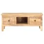 Mesita de centro madera de mango rugosa 100x55x40 cm by , Coffee table - Ref: Foro24-320236, Price: 282,96 €, Discount: %