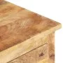 Mesita de centro madera de mango rugosa 100x55x40 cm by , Coffee table - Ref: Foro24-320236, Price: 282,96 €, Discount: %