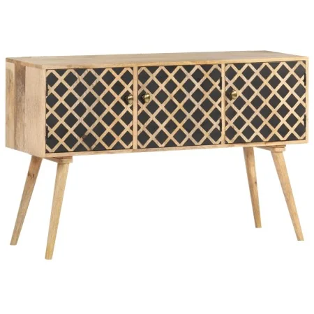 Aparador de madera maciza de mango 118x35x75 cm by , Sideboards - Ref: Foro24-320939, Price: 347,80 €, Discount: %