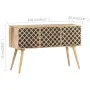 Aparador de madera maciza de mango 118x35x75 cm by , Sideboards - Ref: Foro24-320939, Price: 347,80 €, Discount: %