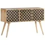Aparador de madera maciza de mango 118x35x75 cm by , Sideboards - Ref: Foro24-320939, Price: 347,80 €, Discount: %