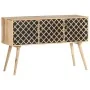 Aparador de madera maciza de mango 118x35x75 cm by , Sideboards - Ref: Foro24-320939, Price: 347,80 €, Discount: %