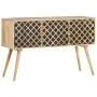 Aparador de madera maciza de mango 118x35x75 cm by , Sideboards - Ref: Foro24-320939, Price: 347,80 €, Discount: %