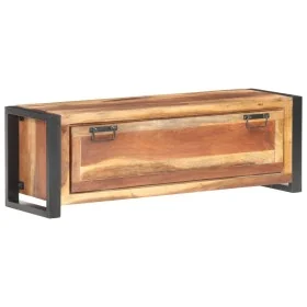 Mueble zapatero de madera maciza 120x35x40 cm by , Shoe racks and shoe organizers - Ref: Foro24-321557, Price: 188,92 €, Disc...